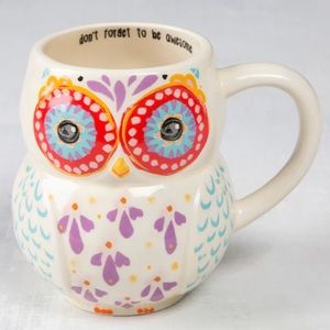 Natural Life Owl Mug